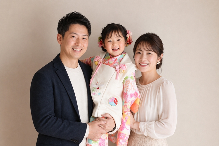 家族写真,家族,記念写真,仲良し