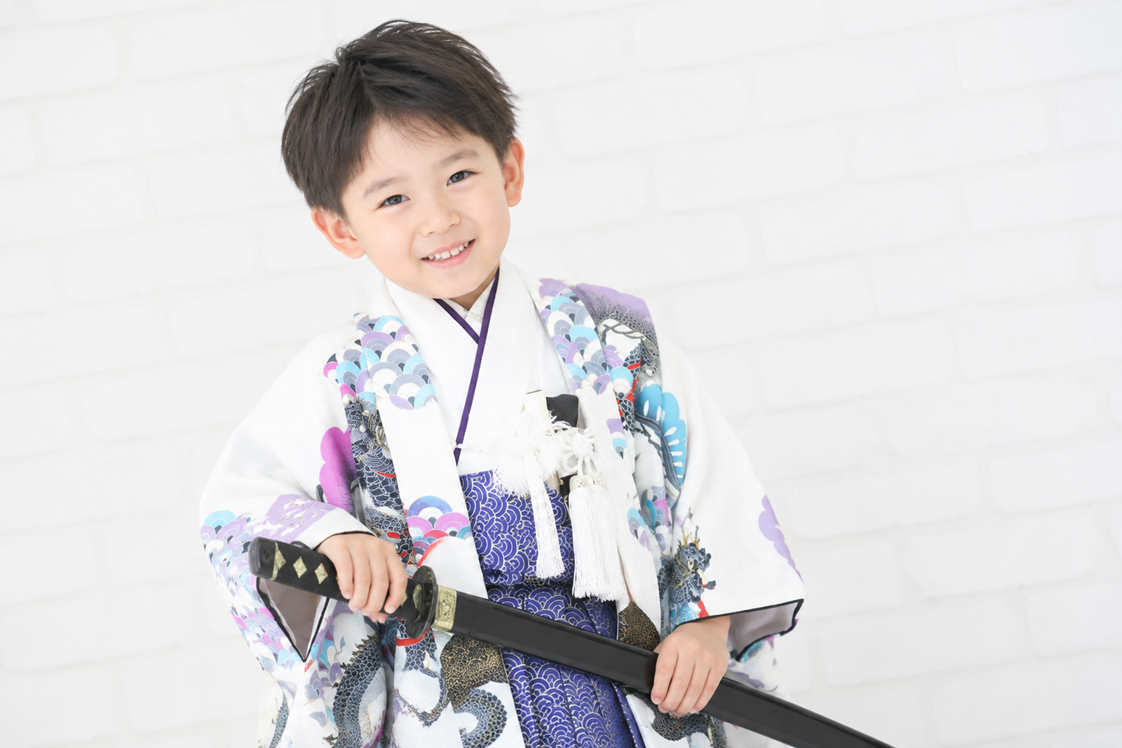 七五三写真,七五三撮影,5歳七五三,七五三男の子,七五三着物,刀