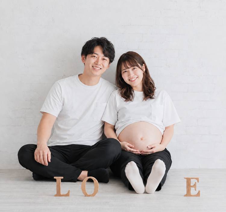 マタニティ写真,マタニティ,妊娠記念,夫婦,ドレス